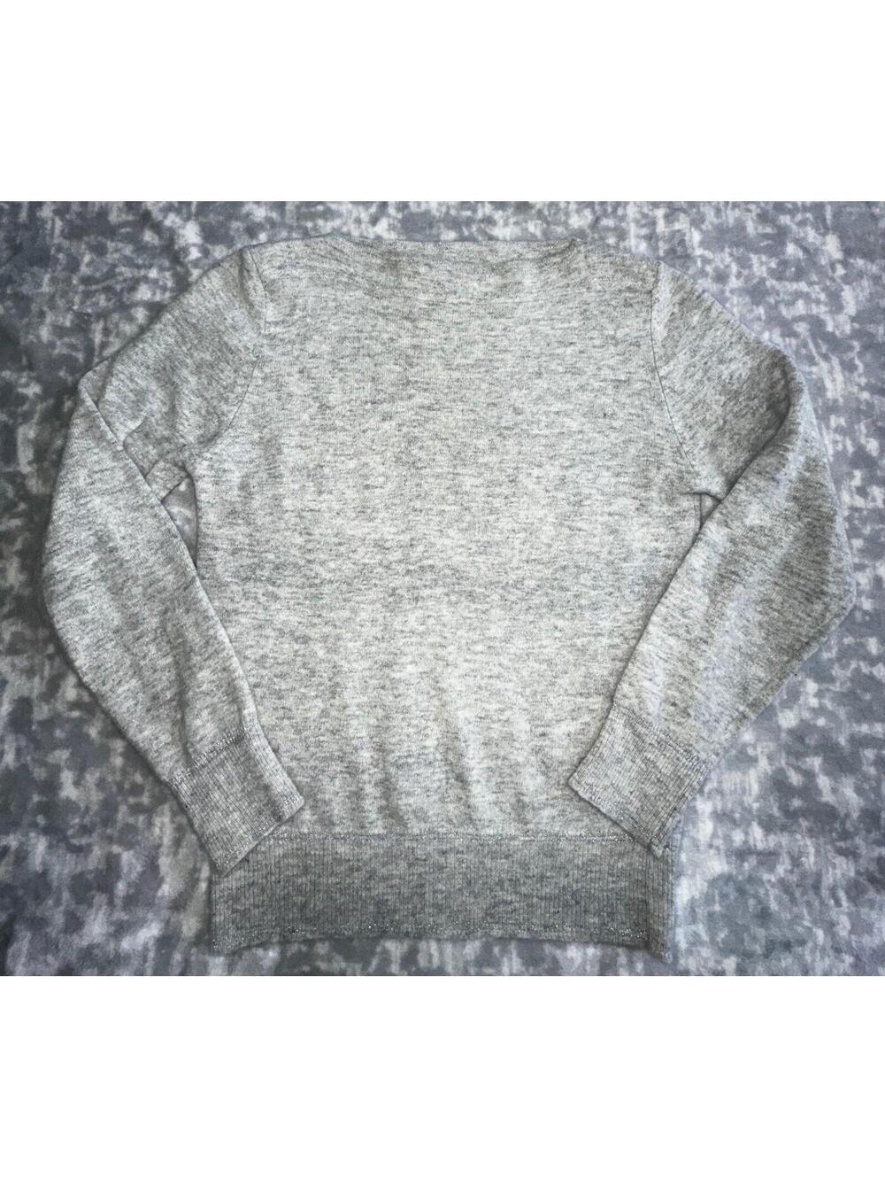 VTG Cucumber Lambswool/Angora Rabbit Hair Sweater Boat Neck Size Large